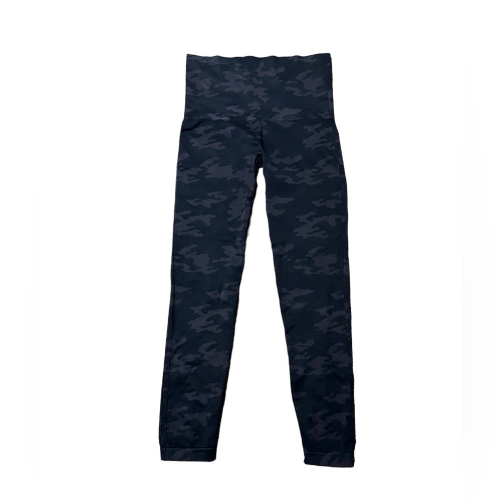 Womens spanx Heather black Camo leggings